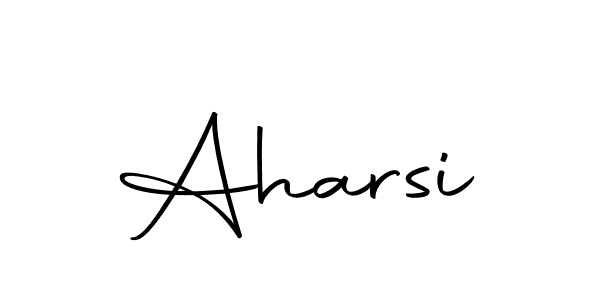 Similarly Autography-DOLnW is the best handwritten signature design. Signature creator online .You can use it as an online autograph creator for name Aharsi. Aharsi signature style 10 images and pictures png