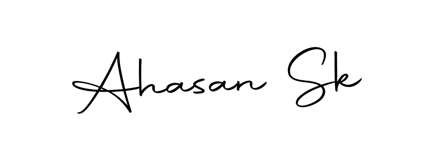 Also we have Ahasan Sk name is the best signature style. Create professional handwritten signature collection using Autography-DOLnW autograph style. Ahasan Sk signature style 10 images and pictures png