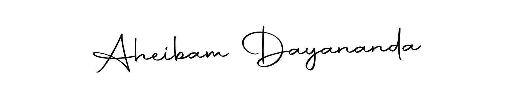 Aheibam Dayananda stylish signature style. Best Handwritten Sign (Autography-DOLnW) for my name. Handwritten Signature Collection Ideas for my name Aheibam Dayananda. Aheibam Dayananda signature style 10 images and pictures png