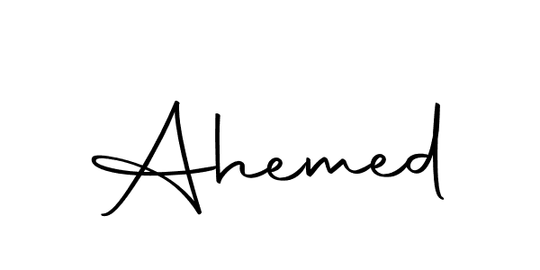 How to make Ahemed signature? Autography-DOLnW is a professional autograph style. Create handwritten signature for Ahemed name. Ahemed signature style 10 images and pictures png