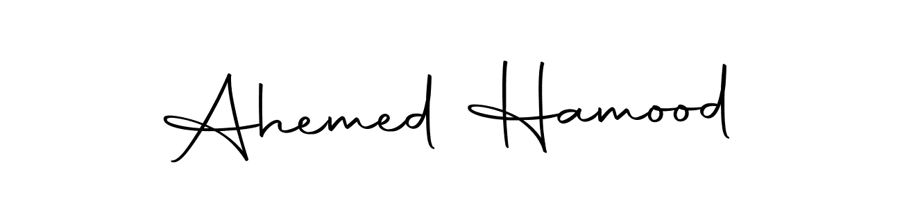 Make a beautiful signature design for name Ahemed Hamood. Use this online signature maker to create a handwritten signature for free. Ahemed Hamood signature style 10 images and pictures png