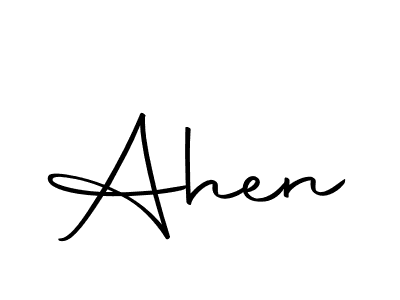 if you are searching for the best signature style for your name Ahen. so please give up your signature search. here we have designed multiple signature styles  using Autography-DOLnW. Ahen signature style 10 images and pictures png