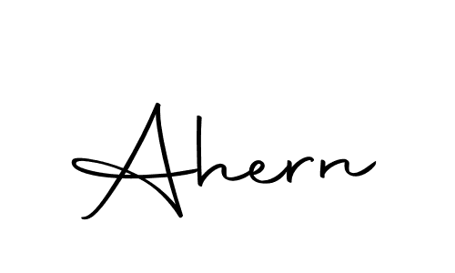 Use a signature maker to create a handwritten signature online. With this signature software, you can design (Autography-DOLnW) your own signature for name Ahern. Ahern signature style 10 images and pictures png