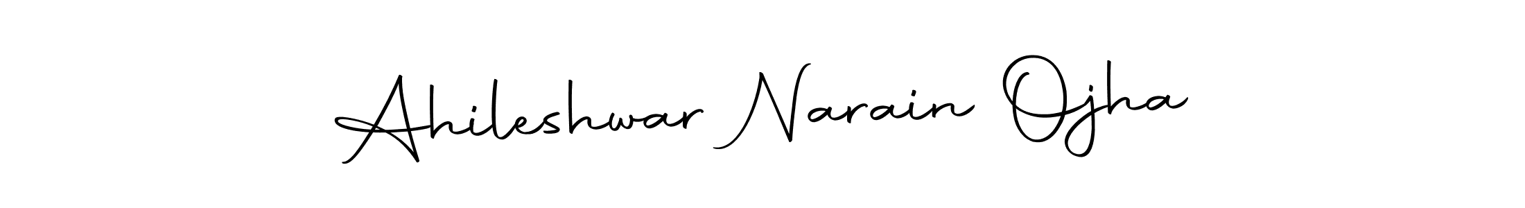 Ahileshwar Narain Ojha stylish signature style. Best Handwritten Sign (Autography-DOLnW) for my name. Handwritten Signature Collection Ideas for my name Ahileshwar Narain Ojha. Ahileshwar Narain Ojha signature style 10 images and pictures png