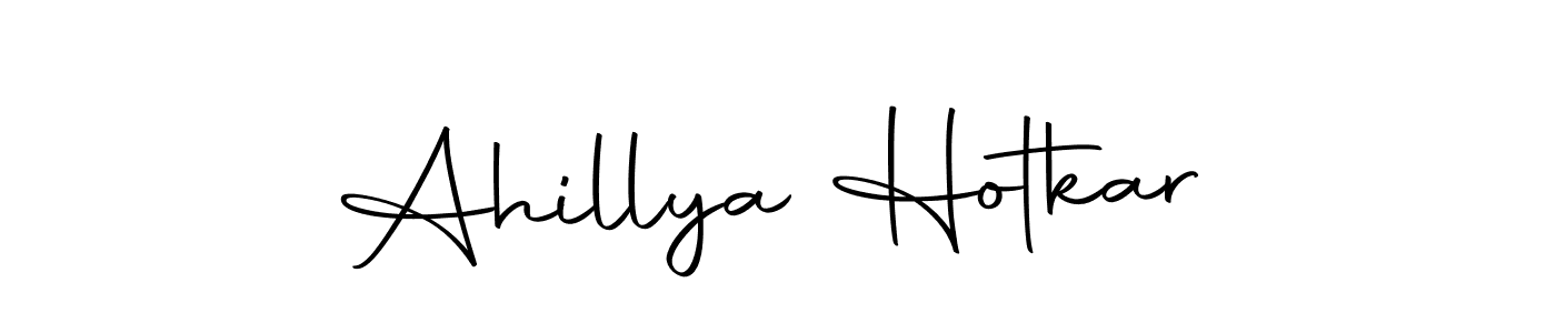 Ahillya Hotkar stylish signature style. Best Handwritten Sign (Autography-DOLnW) for my name. Handwritten Signature Collection Ideas for my name Ahillya Hotkar. Ahillya Hotkar signature style 10 images and pictures png