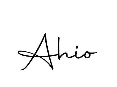 Ahio stylish signature style. Best Handwritten Sign (Autography-DOLnW) for my name. Handwritten Signature Collection Ideas for my name Ahio. Ahio signature style 10 images and pictures png