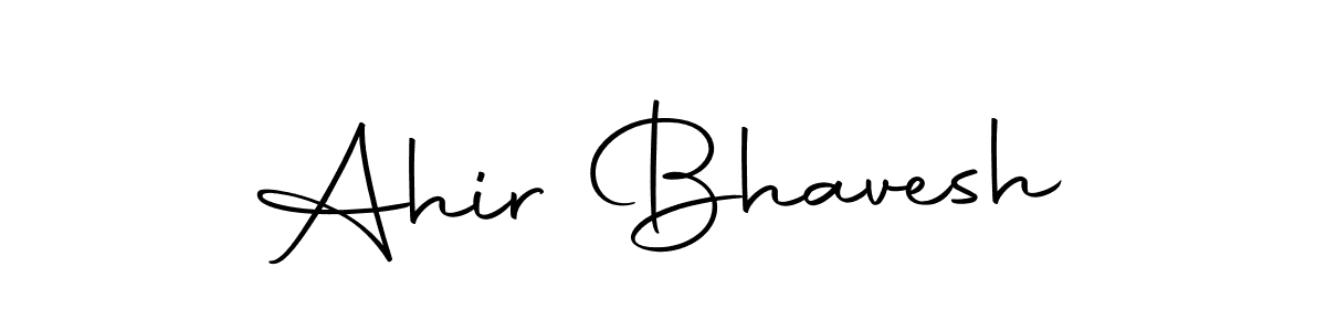 Make a beautiful signature design for name Ahir Bhavesh. Use this online signature maker to create a handwritten signature for free. Ahir Bhavesh signature style 10 images and pictures png