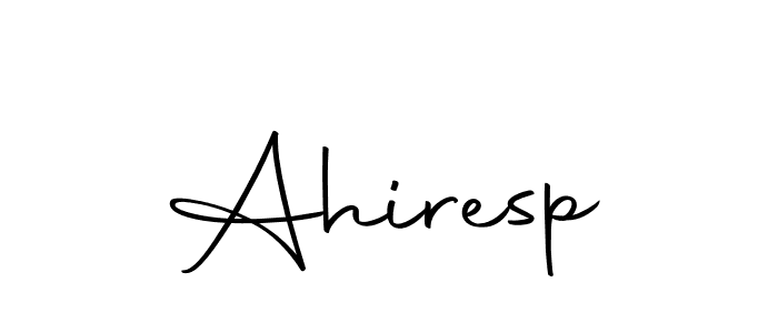 Make a beautiful signature design for name Ahiresp. Use this online signature maker to create a handwritten signature for free. Ahiresp signature style 10 images and pictures png