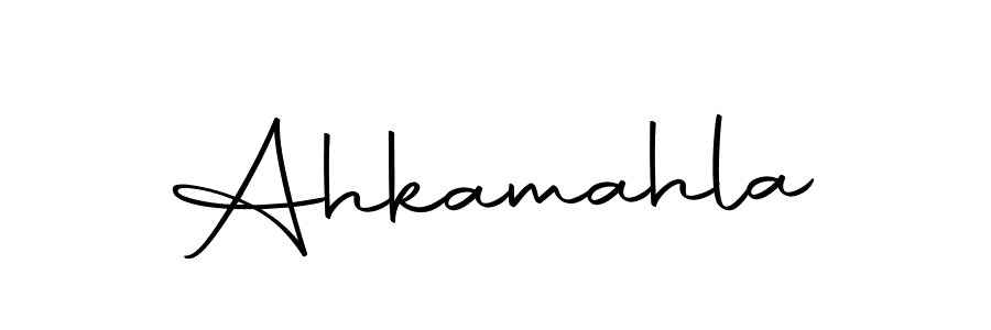 How to make Ahkamahla signature? Autography-DOLnW is a professional autograph style. Create handwritten signature for Ahkamahla name. Ahkamahla signature style 10 images and pictures png