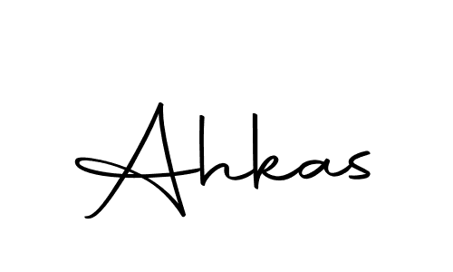 Use a signature maker to create a handwritten signature online. With this signature software, you can design (Autography-DOLnW) your own signature for name Ahkas. Ahkas signature style 10 images and pictures png