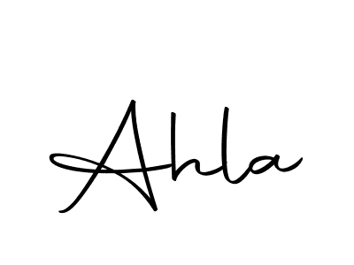 How to make Ahla signature? Autography-DOLnW is a professional autograph style. Create handwritten signature for Ahla name. Ahla signature style 10 images and pictures png