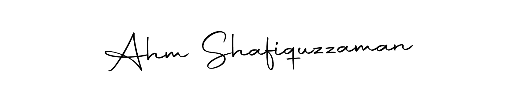 The best way (Autography-DOLnW) to make a short signature is to pick only two or three words in your name. The name Ahm Shafiquzzaman include a total of six letters. For converting this name. Ahm Shafiquzzaman signature style 10 images and pictures png