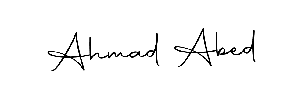 Similarly Autography-DOLnW is the best handwritten signature design. Signature creator online .You can use it as an online autograph creator for name Ahmad Abed. Ahmad Abed signature style 10 images and pictures png