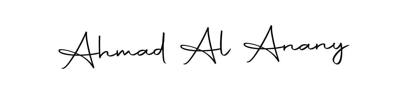 Ahmad Al Anany stylish signature style. Best Handwritten Sign (Autography-DOLnW) for my name. Handwritten Signature Collection Ideas for my name Ahmad Al Anany. Ahmad Al Anany signature style 10 images and pictures png
