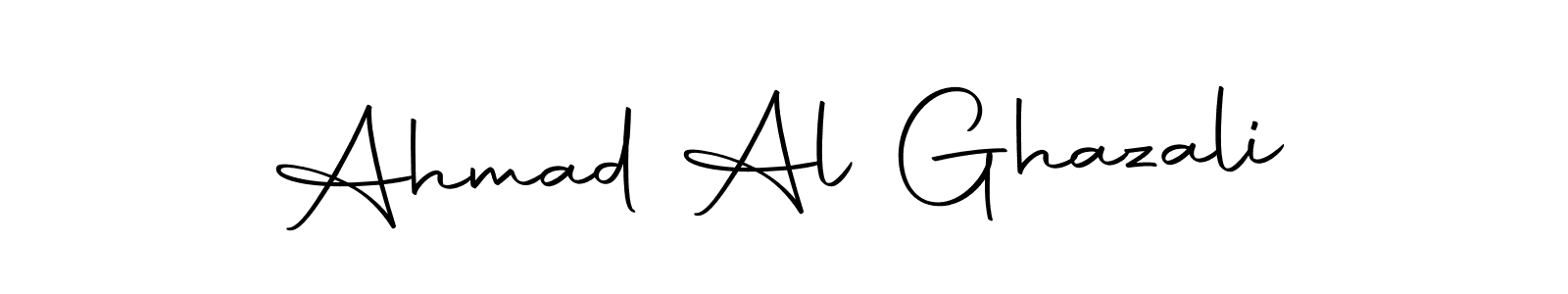 You can use this online signature creator to create a handwritten signature for the name Ahmad Al Ghazali. This is the best online autograph maker. Ahmad Al Ghazali signature style 10 images and pictures png