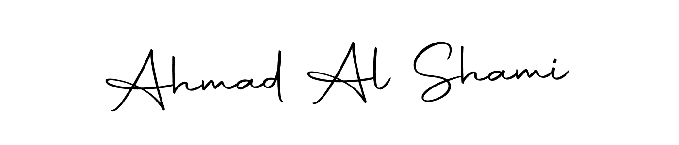 Make a beautiful signature design for name Ahmad Al Shami. With this signature (Autography-DOLnW) style, you can create a handwritten signature for free. Ahmad Al Shami signature style 10 images and pictures png