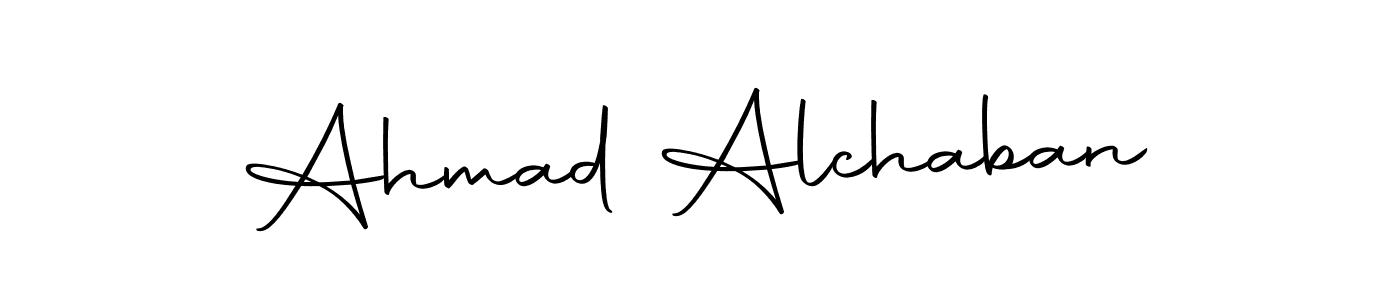 You can use this online signature creator to create a handwritten signature for the name Ahmad Alchaban. This is the best online autograph maker. Ahmad Alchaban signature style 10 images and pictures png