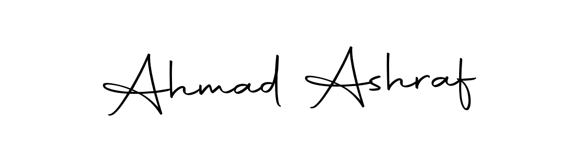 Make a beautiful signature design for name Ahmad Ashraf. With this signature (Autography-DOLnW) style, you can create a handwritten signature for free. Ahmad Ashraf signature style 10 images and pictures png