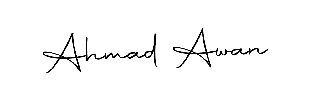 Similarly Autography-DOLnW is the best handwritten signature design. Signature creator online .You can use it as an online autograph creator for name Ahmad Awan. Ahmad Awan signature style 10 images and pictures png
