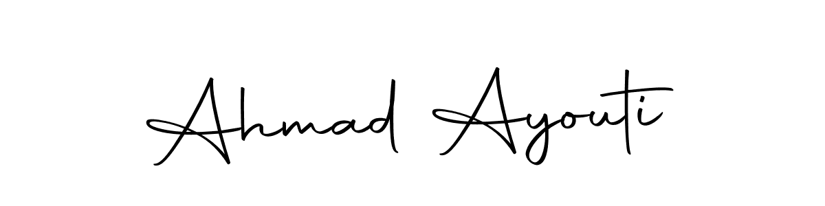 Use a signature maker to create a handwritten signature online. With this signature software, you can design (Autography-DOLnW) your own signature for name Ahmad Ayouti. Ahmad Ayouti signature style 10 images and pictures png