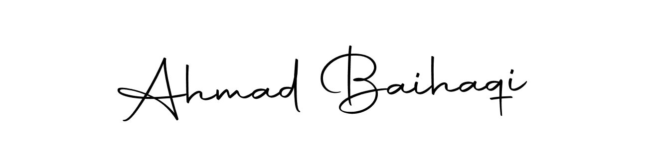 It looks lik you need a new signature style for name Ahmad Baihaqi. Design unique handwritten (Autography-DOLnW) signature with our free signature maker in just a few clicks. Ahmad Baihaqi signature style 10 images and pictures png