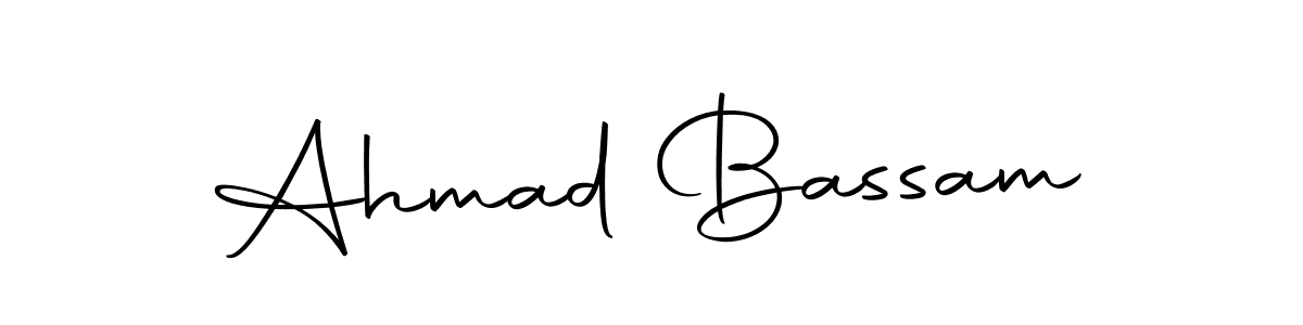 Make a beautiful signature design for name Ahmad Bassam. Use this online signature maker to create a handwritten signature for free. Ahmad Bassam signature style 10 images and pictures png