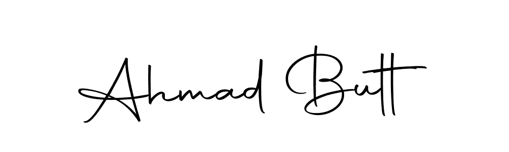 Also we have Ahmad Butt name is the best signature style. Create professional handwritten signature collection using Autography-DOLnW autograph style. Ahmad Butt signature style 10 images and pictures png