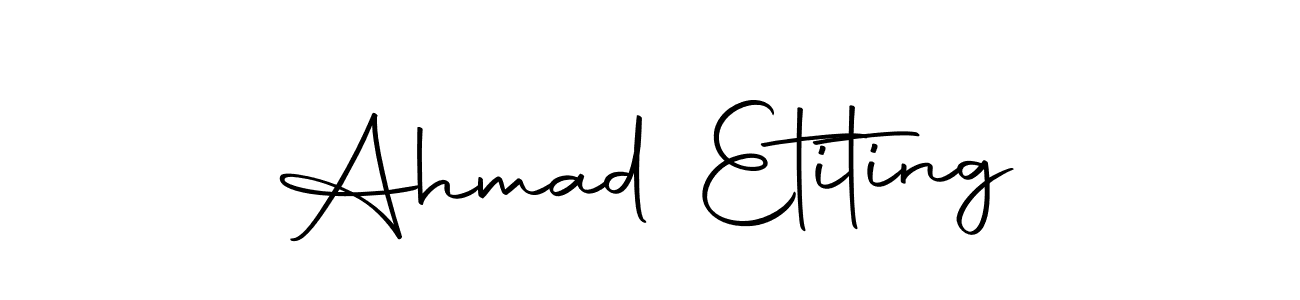 if you are searching for the best signature style for your name Ahmad Etiting. so please give up your signature search. here we have designed multiple signature styles  using Autography-DOLnW. Ahmad Etiting signature style 10 images and pictures png