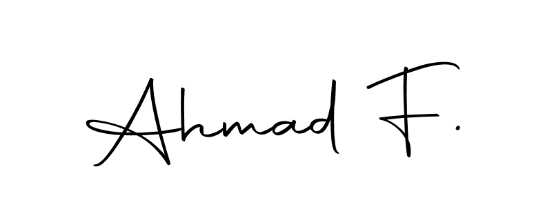 Once you've used our free online signature maker to create your best signature Autography-DOLnW style, it's time to enjoy all of the benefits that Ahmad F. name signing documents. Ahmad F. signature style 10 images and pictures png