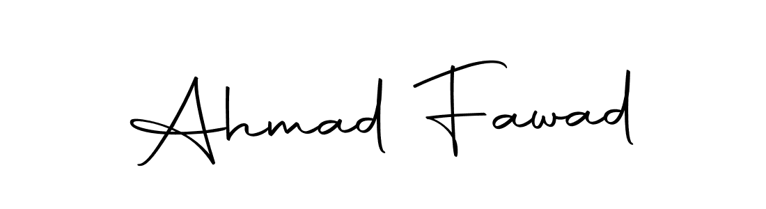 Use a signature maker to create a handwritten signature online. With this signature software, you can design (Autography-DOLnW) your own signature for name Ahmad Fawad. Ahmad Fawad signature style 10 images and pictures png