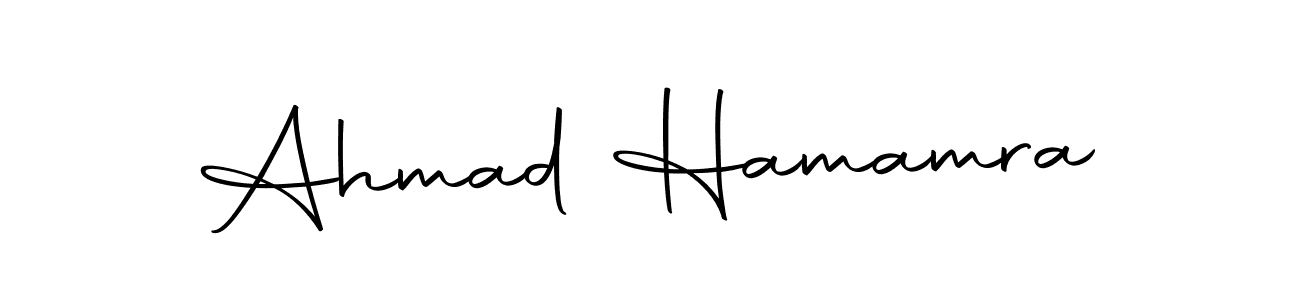 How to make Ahmad Hamamra signature? Autography-DOLnW is a professional autograph style. Create handwritten signature for Ahmad Hamamra name. Ahmad Hamamra signature style 10 images and pictures png