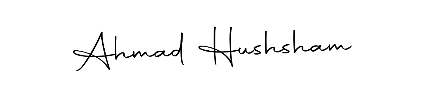 It looks lik you need a new signature style for name Ahmad Hushsham. Design unique handwritten (Autography-DOLnW) signature with our free signature maker in just a few clicks. Ahmad Hushsham signature style 10 images and pictures png