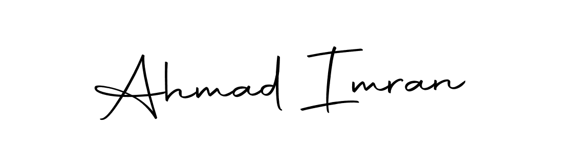 Design your own signature with our free online signature maker. With this signature software, you can create a handwritten (Autography-DOLnW) signature for name Ahmad Imran. Ahmad Imran signature style 10 images and pictures png