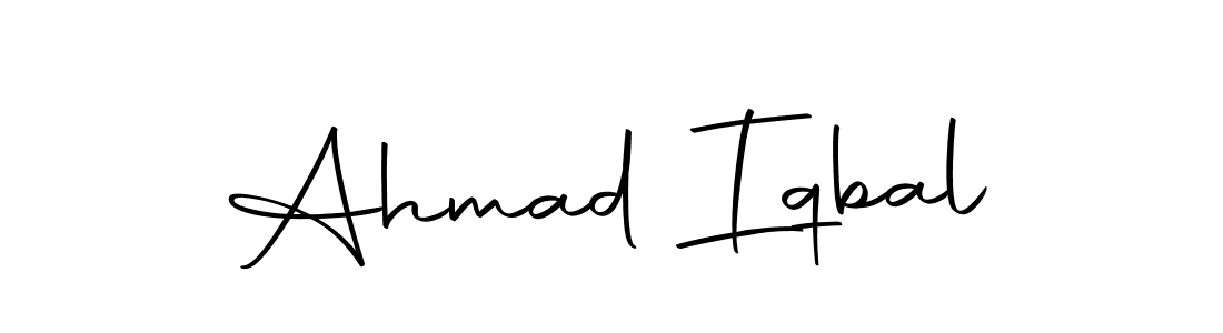 Make a beautiful signature design for name Ahmad Iqbal. With this signature (Autography-DOLnW) style, you can create a handwritten signature for free. Ahmad Iqbal signature style 10 images and pictures png