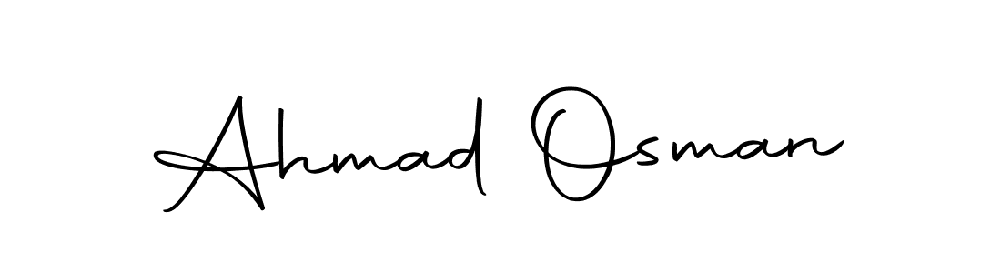 You can use this online signature creator to create a handwritten signature for the name Ahmad Osman. This is the best online autograph maker. Ahmad Osman signature style 10 images and pictures png