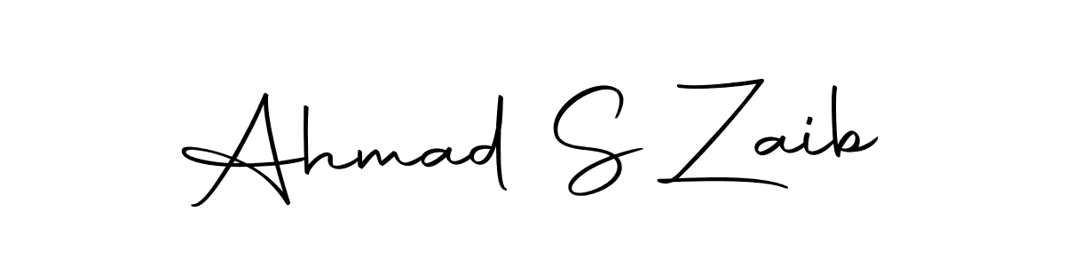 Also we have Ahmad S Zaib name is the best signature style. Create professional handwritten signature collection using Autography-DOLnW autograph style. Ahmad S Zaib signature style 10 images and pictures png