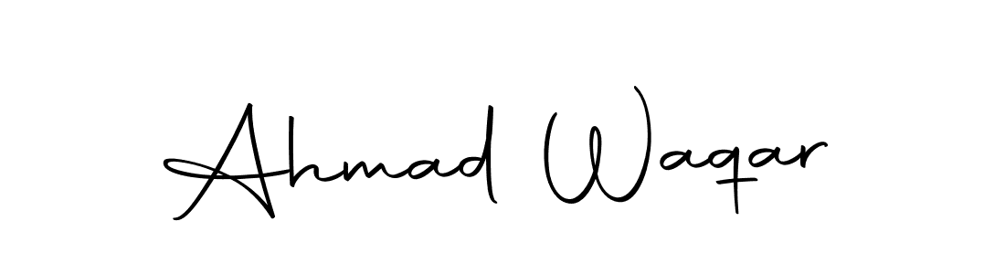 The best way (Autography-DOLnW) to make a short signature is to pick only two or three words in your name. The name Ahmad Waqar include a total of six letters. For converting this name. Ahmad Waqar signature style 10 images and pictures png