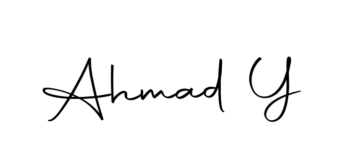 Make a short Ahmad Y signature style. Manage your documents anywhere anytime using Autography-DOLnW. Create and add eSignatures, submit forms, share and send files easily. Ahmad Y signature style 10 images and pictures png