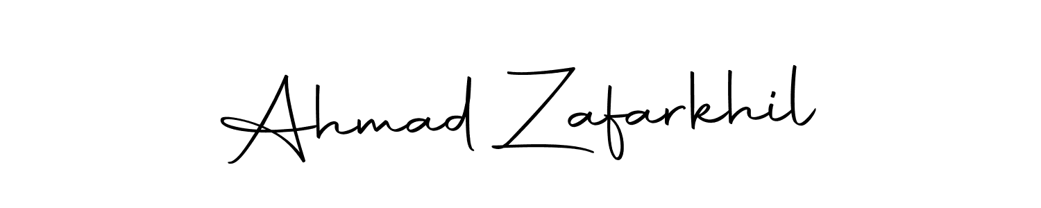 Make a short Ahmad Zafarkhil signature style. Manage your documents anywhere anytime using Autography-DOLnW. Create and add eSignatures, submit forms, share and send files easily. Ahmad Zafarkhil signature style 10 images and pictures png