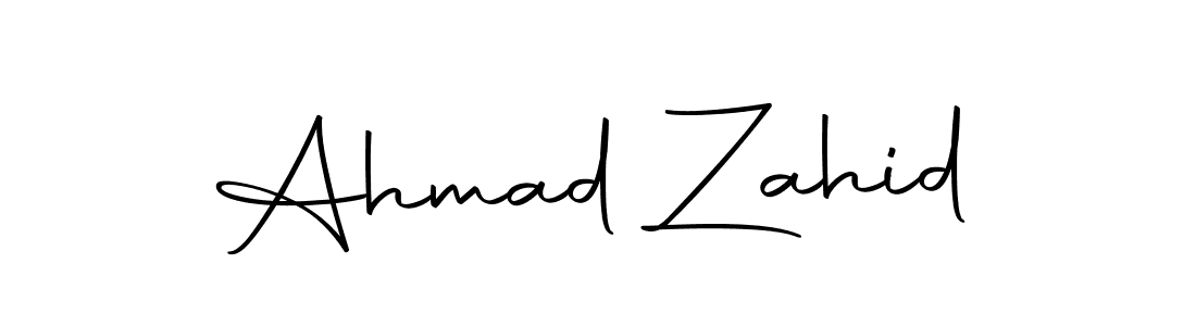Ahmad Zahid stylish signature style. Best Handwritten Sign (Autography-DOLnW) for my name. Handwritten Signature Collection Ideas for my name Ahmad Zahid. Ahmad Zahid signature style 10 images and pictures png