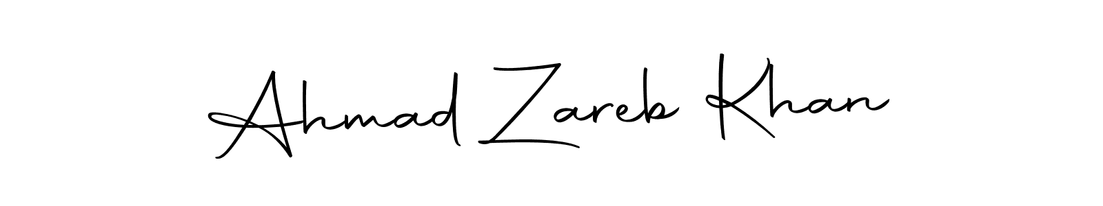 Once you've used our free online signature maker to create your best signature Autography-DOLnW style, it's time to enjoy all of the benefits that Ahmad Zareb Khan name signing documents. Ahmad Zareb Khan signature style 10 images and pictures png