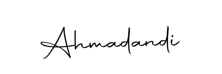 Similarly Autography-DOLnW is the best handwritten signature design. Signature creator online .You can use it as an online autograph creator for name Ahmadandi. Ahmadandi signature style 10 images and pictures png