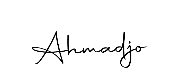 Make a beautiful signature design for name Ahmadjo. Use this online signature maker to create a handwritten signature for free. Ahmadjo signature style 10 images and pictures png