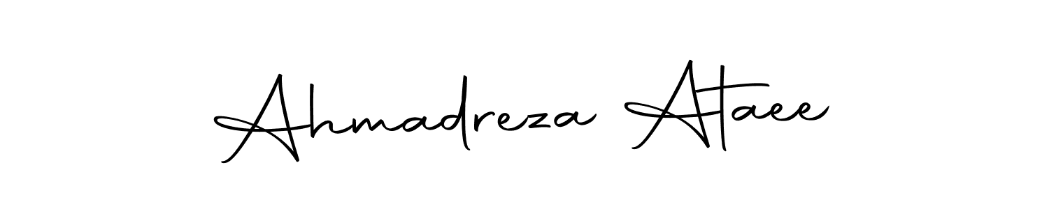 You should practise on your own different ways (Autography-DOLnW) to write your name (Ahmadreza Ataee) in signature. don't let someone else do it for you. Ahmadreza Ataee signature style 10 images and pictures png