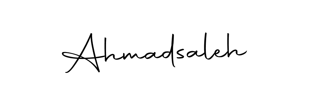 You can use this online signature creator to create a handwritten signature for the name Ahmadsaleh. This is the best online autograph maker. Ahmadsaleh signature style 10 images and pictures png