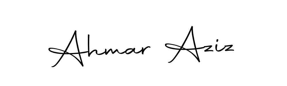 Autography-DOLnW is a professional signature style that is perfect for those who want to add a touch of class to their signature. It is also a great choice for those who want to make their signature more unique. Get Ahmar Aziz name to fancy signature for free. Ahmar Aziz signature style 10 images and pictures png