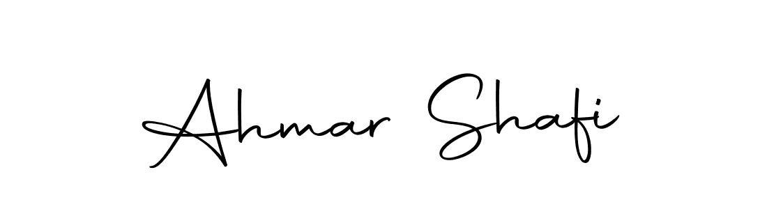 Create a beautiful signature design for name Ahmar Shafi. With this signature (Autography-DOLnW) fonts, you can make a handwritten signature for free. Ahmar Shafi signature style 10 images and pictures png