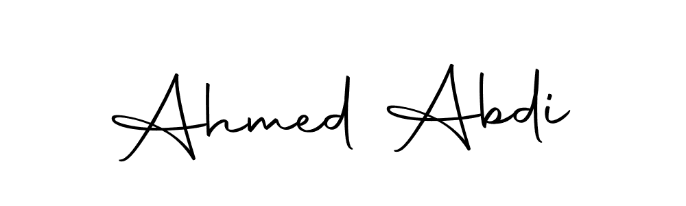 if you are searching for the best signature style for your name Ahmed Abdi. so please give up your signature search. here we have designed multiple signature styles  using Autography-DOLnW. Ahmed Abdi signature style 10 images and pictures png