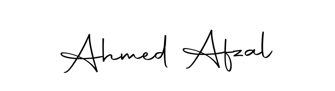 How to make Ahmed Afzal name signature. Use Autography-DOLnW style for creating short signs online. This is the latest handwritten sign. Ahmed Afzal signature style 10 images and pictures png