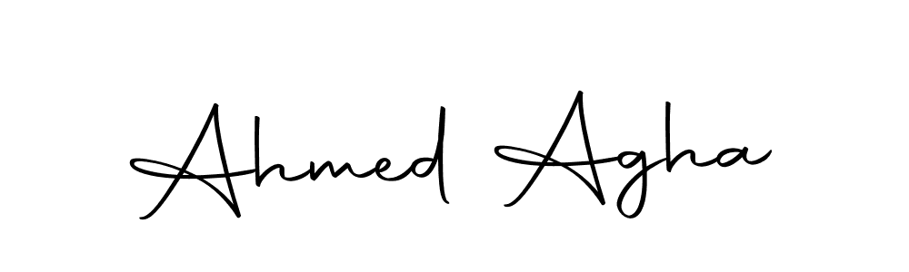 Here are the top 10 professional signature styles for the name Ahmed Agha. These are the best autograph styles you can use for your name. Ahmed Agha signature style 10 images and pictures png